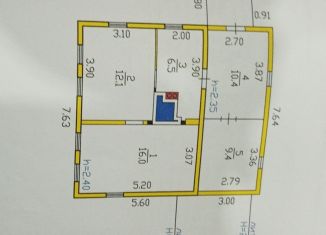 Продажа дома, 55 м2, посёлок станции Ербинская, Вокзальная улица, 15