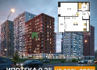 Продам однокомнатную квартиру, 36 м2, Ижевск, ЖК Скандинавия