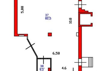 Сдаю офис, 91.8 м2, Выборг, улица Димитрова, 4