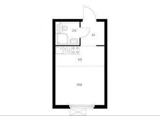 Продам квартиру студию, 21.7 м2, Москва, район Люблино, Люблинская улица, 78к2