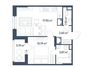 Продам 2-комнатную квартиру, 38.2 м2, Москва, жилой комплекс Светлый Мир Станция Л, к8, ЖК Светлый Мир Станция Л