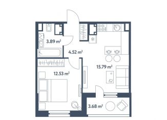 Продается 2-ком. квартира, 38.6 м2, Москва, жилой комплекс Светлый Мир Станция Л, к8, ЖК Светлый Мир Станция Л