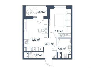 Продается 2-комнатная квартира, 34.6 м2, Москва, ЖК Светлый Мир Станция Л, жилой комплекс Светлый Мир Станция Л, к8