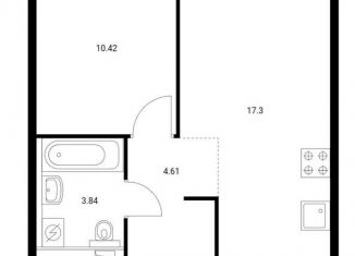 Продаю 2-комнатную квартиру, 36.6 м2, Москва, Складочная улица, 8к2, ЖК Шереметьевский