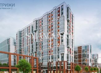 Продаю 2-ком. квартиру, 57.5 м2, Санкт-Петербург, ЖК Стрижи в Невском 2