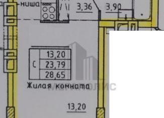 Квартира на продажу студия, 28.8 м2, Ростов-на-Дону, Магнитогорская улица, ЖК Екатерининский