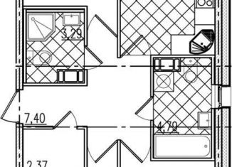 Продажа четырехкомнатной квартиры, 77 м2, Санкт-Петербург, Кантемировская улица, 25, Кантемировская улица