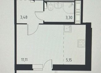 Продаю квартиру студию, 24.1 м2, Колпино