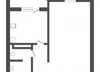 1-комнатная квартира на продажу, 43.5 м2, деревня Дударева, улица Созидателей, 7, ЖК Комарово