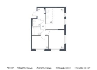 Продается 3-комнатная квартира, 55.6 м2, Москва, метро Пятницкое шоссе