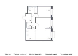 Продам трехкомнатную квартиру, 64 м2, Москва, метро Домодедовская