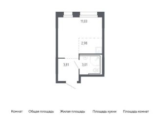 Продам квартиру студию, 20.8 м2, Тюмень, Ленинский округ