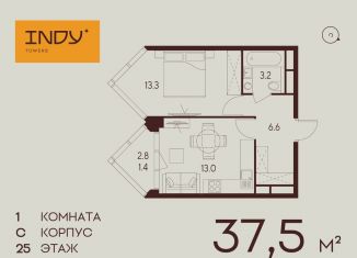 Продается 1-ком. квартира, 37.5 м2, Москва, Хорошевский район