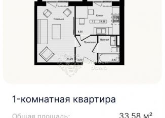 Продажа 1-комнатной квартиры, 33.6 м2, Волгоград, Нильская улица, 4Б, Дзержинский район