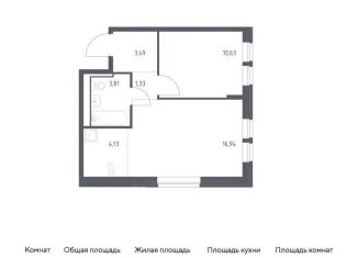 Продается двухкомнатная квартира, 40.3 м2, Москва, САО
