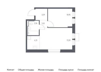 Продаю 1-комнатную квартиру, 40.8 м2, Москва, Молжаниновский район
