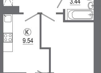 Продаю 1-ком. квартиру, 35.9 м2, Иркутская область