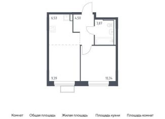 Продаю однокомнатную квартиру, 34.6 м2, Москва, Молжаниновский район