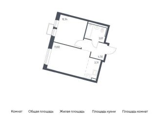Продам 2-ком. квартиру, 35.8 м2, Москва, САО