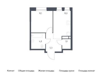 Продается 1-ком. квартира, 32 м2, Москва, ЮВАО