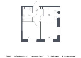 1-ком. квартира на продажу, 36.6 м2, Москва, метро Братиславская