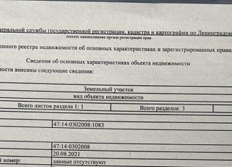 Земельный участок на продажу, 8 сот., посёлок Троицкая Гора, улица Мужества, 6