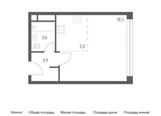 Продажа квартиры студии, 31.2 м2, Москва, 3-я Хорошёвская улица, 17А, СЗАО