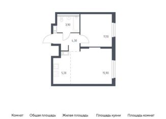 Продам двухкомнатную квартиру, 40.4 м2, посёлок Песочный, Садовая улица