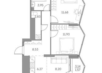 Продается 2-комнатная квартира, 55 м2, Москва, Рязанский проспект, 2с27, Нижегородский район