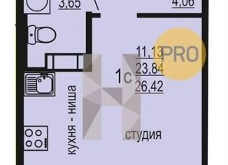 Продажа квартиры студии, 26.4 м2, Челябинская область