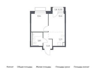 Продаю двухкомнатную квартиру, 30.1 м2, Московская область