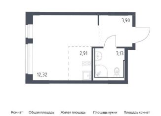Квартира на продажу студия, 22.3 м2, Москва, Молжаниновский район