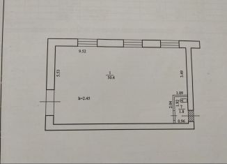 Торговая площадь в аренду, 52.2 м2, Туймазы, проспект Ленина, 6А