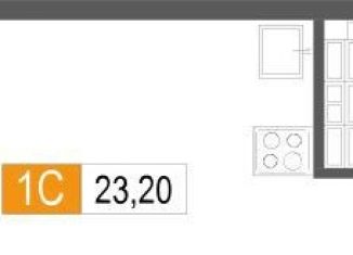 Продается квартира студия, 23 м2, Екатеринбург, улица Новостроя, 7, Чкаловский район