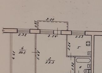 Продажа 2-комнатной квартиры, 45.7 м2, Волгоградская область, Симбирская улица, 43