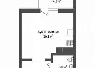 Продажа 1-комнатной квартиры, 28.1 м2, Симферополь, Киевская улица, 173, Киевский район