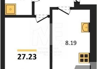 Продается однокомнатная квартира, 27.2 м2, Пионерский, улица Гептнера, 19