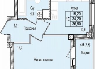 Продажа 1-ком. квартиры, 36.5 м2, Псков