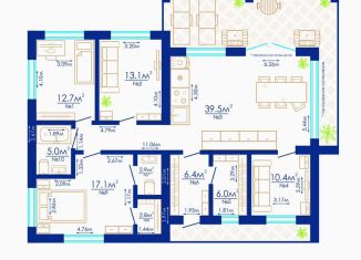 Продаю дом, 128 м2, Ессентуки, Грушевая улица, 1