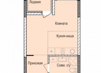 Продажа квартиры студии, 24.9 м2, Ижевск, жилой комплекс Норвежский Лес, 20