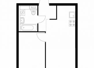 Продам 1-ком. квартиру, 32.5 м2, Москва, метро Бутырская, жилой комплекс Руставели 14, к2.5