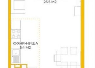 Продается квартира студия, 42.3 м2, Пенза, улица Яшиной, 5