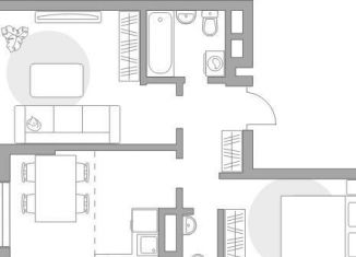 Продается 2-комнатная квартира, 52.9 м2, Московская область