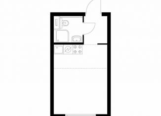 Продам квартиру студию, 19.9 м2, Москва, станция Локомотив, жилой комплекс Амурский Парк, 1.2