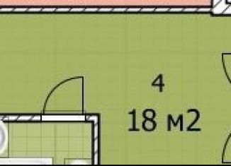 Продам квартиру студию, 18 м2, Москва, 6-я Радиальная улица, 7/1к1, станция Покровское