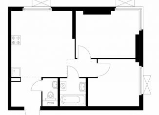 Продажа 2-комнатной квартиры, 48.4 м2, Москва, район Нагатино-Садовники, жилой комплекс Второй Нагатинский, к1.3