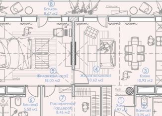 Продаю однокомнатную квартиру, 34.6 м2, деревня Жилые Дома Кирпичного Завода