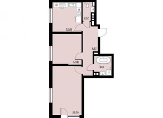 Продам 2-комнатную квартиру, 64.6 м2, Воронеж, Московский проспект, 132