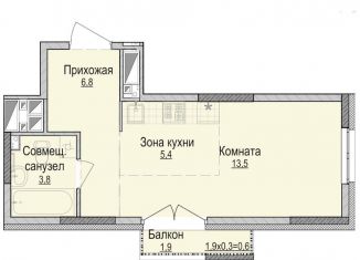 Продаю квартиру студию, 29.5 м2, Ижевск, Устиновский район