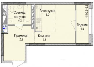 Продам квартиру студию, 26.4 м2, Ижевск, Устиновский район